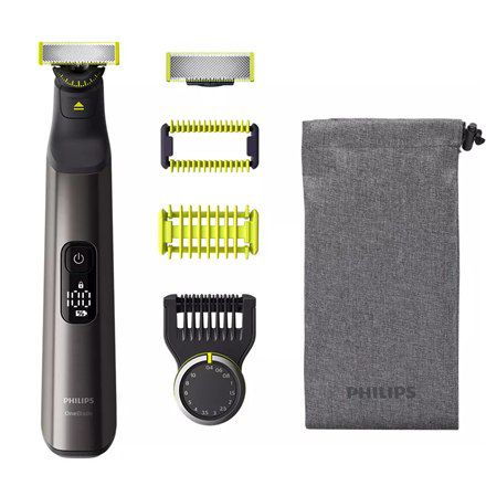 Philips QP6551/15 OneBlade Pro Trymer do włosów, twarzy i ciała Bezprzewodowy, Na mokro i na sucho, 